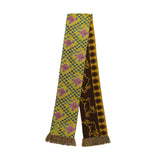 Yellow Pattern Scarf