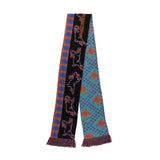 Orange Pattern Scarf