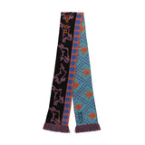 Orange Pattern Scarf